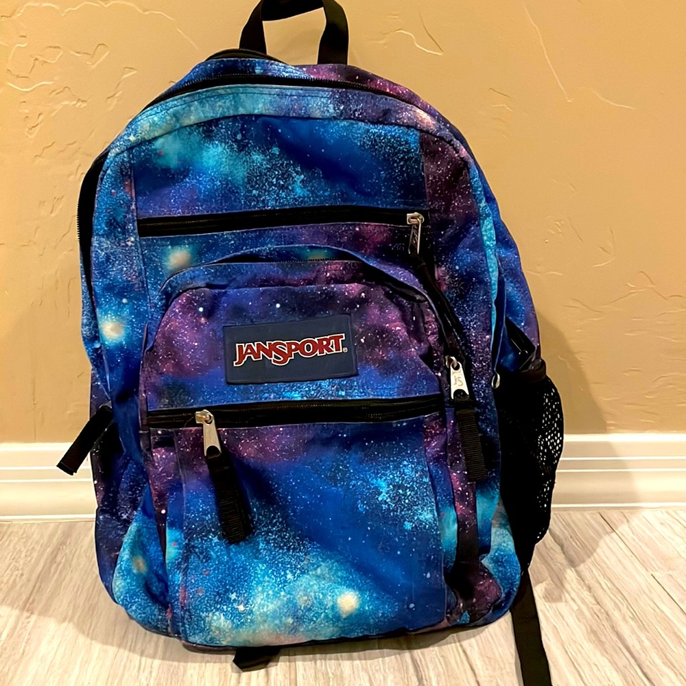 Jansport Galaxy backpack.